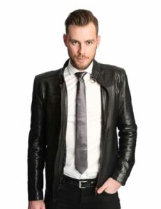 Black Leather Suit