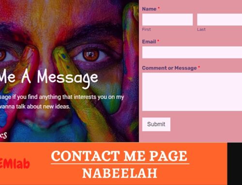 Nabeelah Contact Me Page