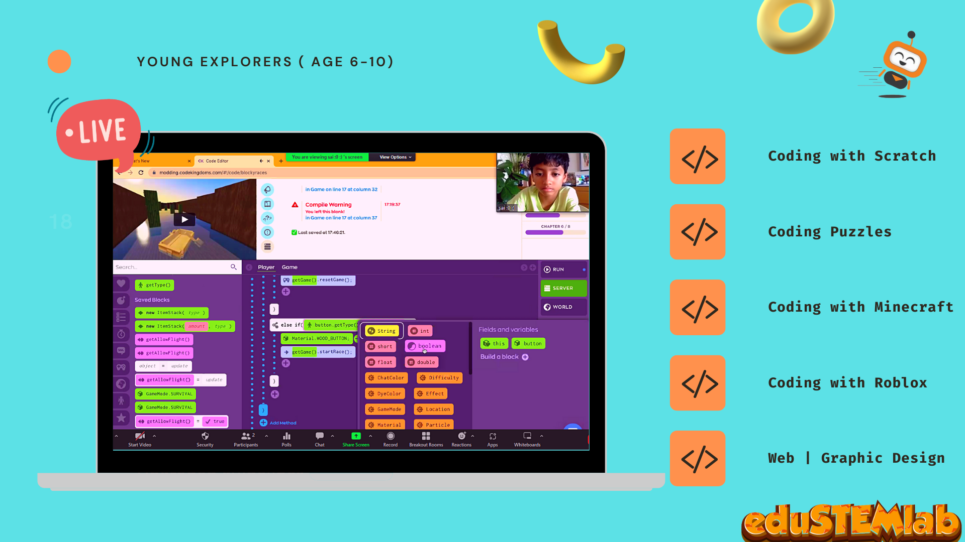 Coding With Roblox - eduSTEMlab